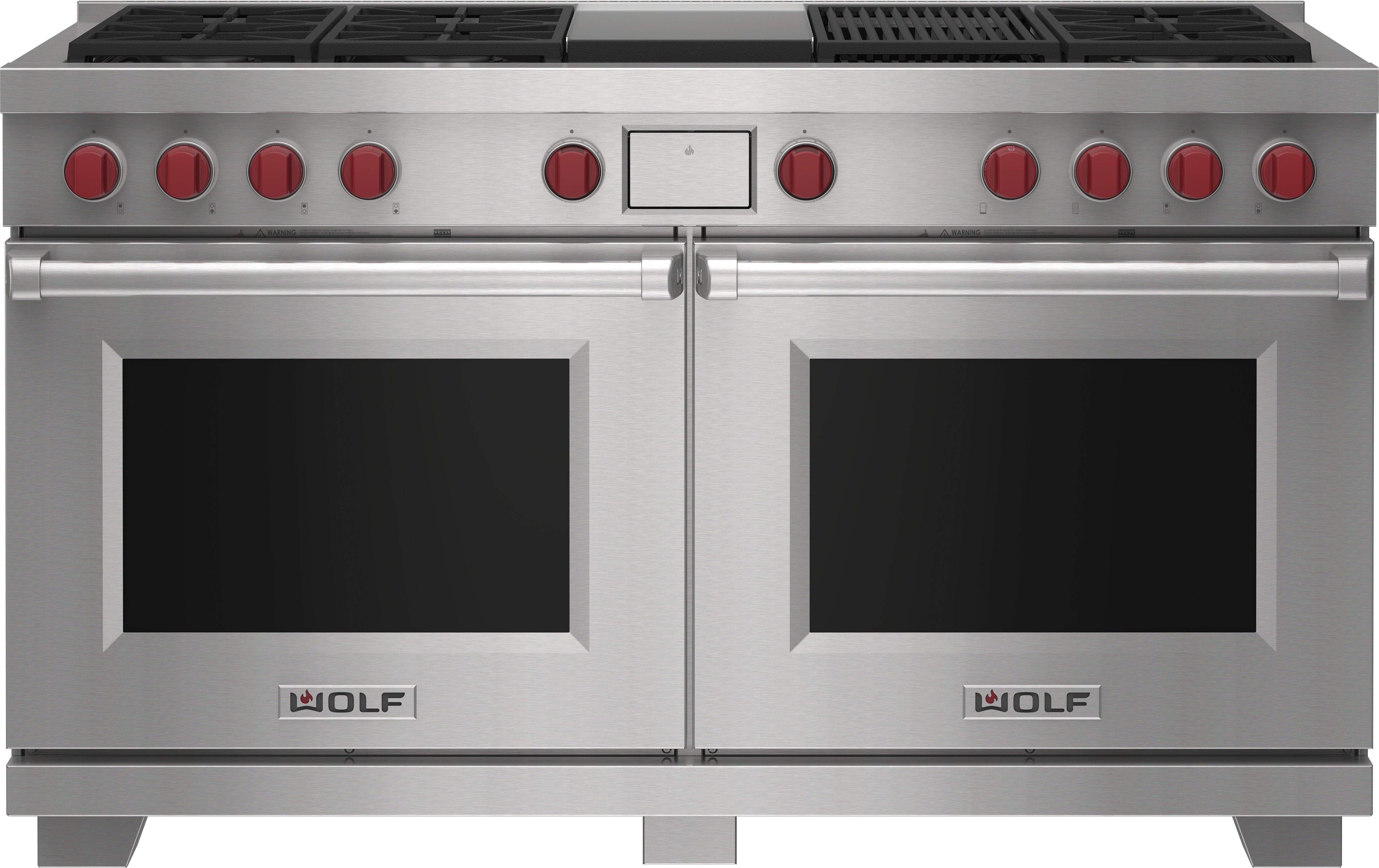 60-inch Dual Fuel with char and griddle