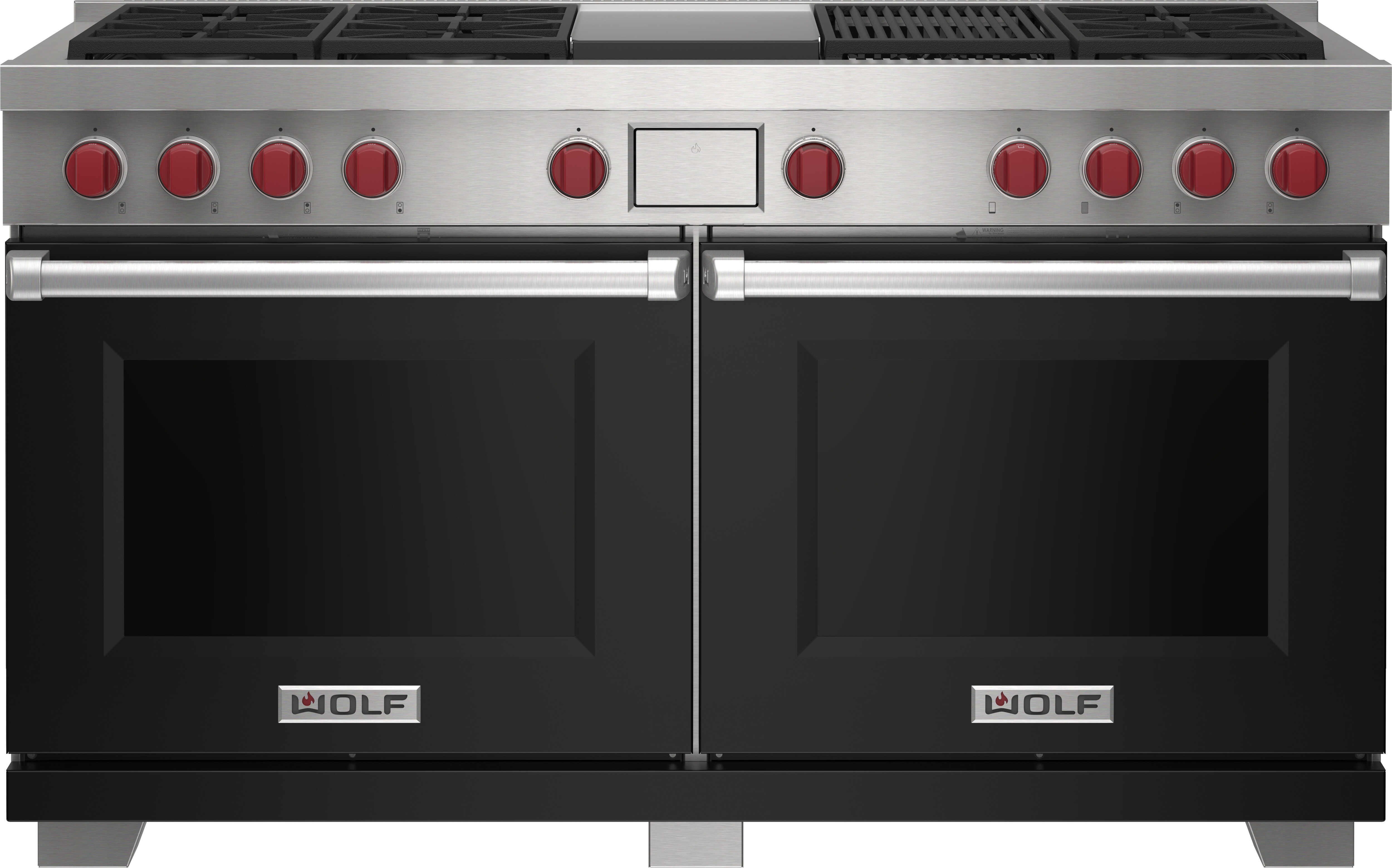 Wolf 152 cm Dual Fuel Range 6 Burner Infrared Chargrill and