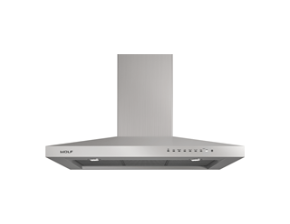 Wolf 91 cm Cooktop Wall Hood - Stainless ICBVW36S