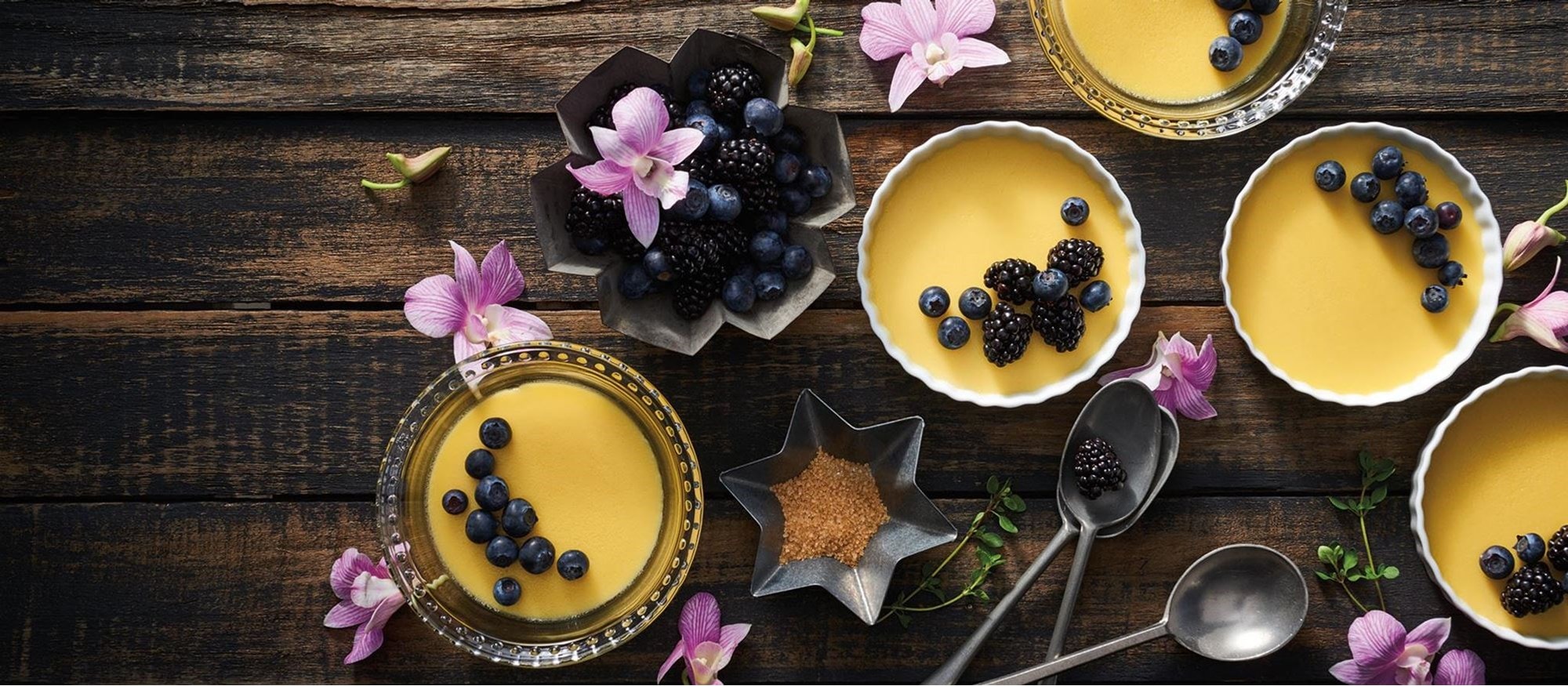 Easy and delicious Baked Custard recipe using the Bake Mode setting of your Wolf Range