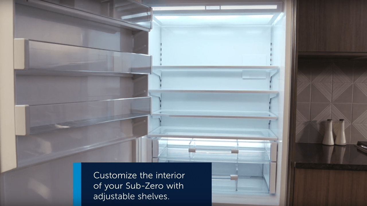 Sub-Zero Classic Formerly Built-In - Interior Care and Configuration