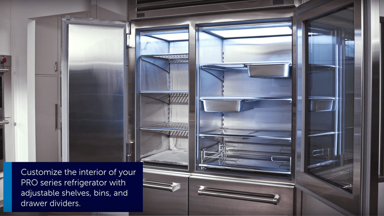 Sub-Zero PRO Series - Interior Care and Configuration