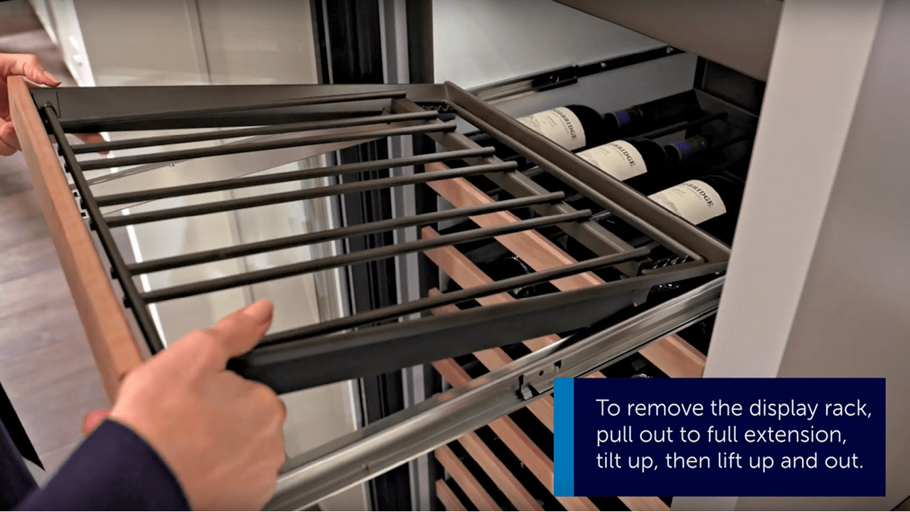 Sub-Zero Wine Storage - Interior Care and Configuration